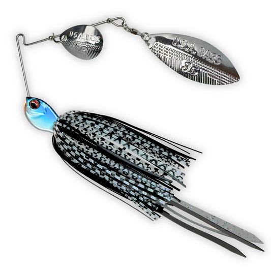 Apache Attack Spinnerbait - DK Threadfin Shad