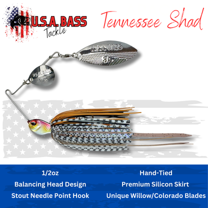 Apache Attack Spinnerbait - Tennessee Shad