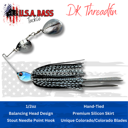 Apache Attack Spinnerbait - DK Threadfin Shad