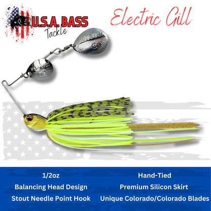 Apache Attack Spinnerbait - Electric Gill
