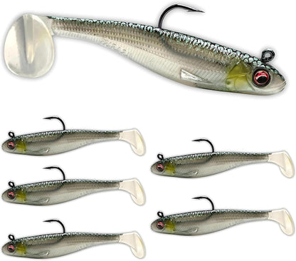 Patriot Shad Paddle Tail Swimbaits - Sexy Shad