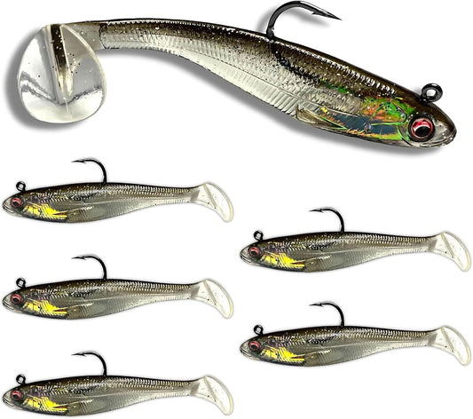 Patriot Shad Paddle Tail Swimbaits - Super Shad