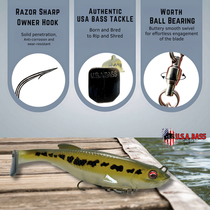 *4.5 Magnum Swimbait - Leia's Baby Bass