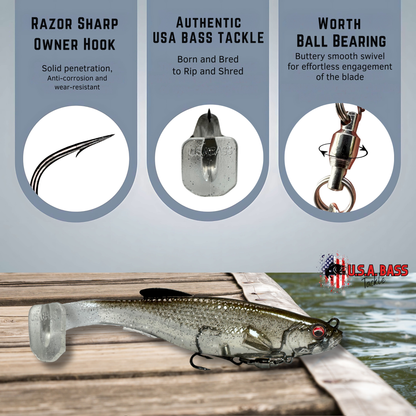 *4.5 Magnum Swimbait - Super Shad