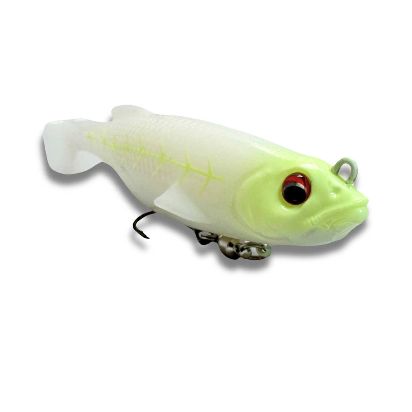 *4.5 Magnum Swimbait - Bone Glow