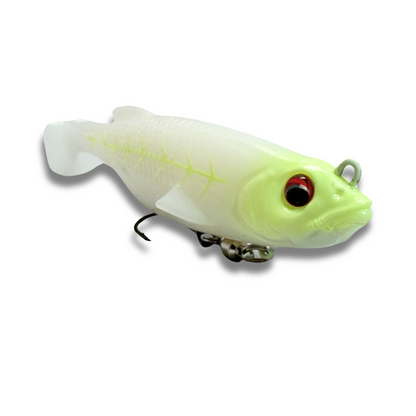 *4.5 Magnum Swimbait - Bone Glow
