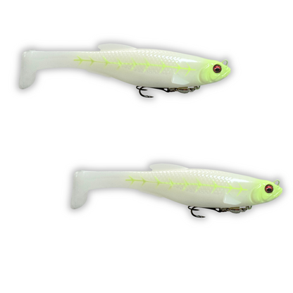 *4.5 Magnum Swimbait - Bone Glow