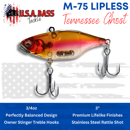M-Series Lipless Crankbait - Tennesse Ghost